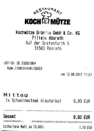 ogec Hffner Kochmtze Restaurant